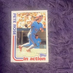 Pete Rose Baseball Card